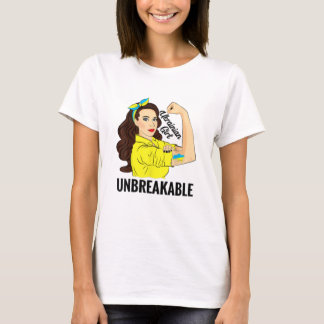 Ukrainian Tshirt Women Girl Unbreakable