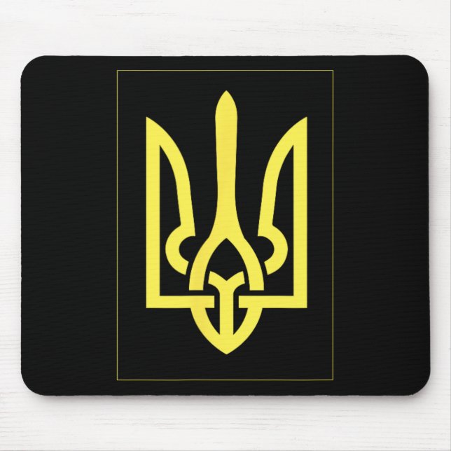 Ukrainian Ukraine Trident  Mouse Pad (Front)