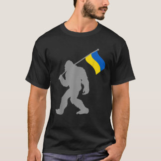 Ukrajina or Ukrainian Flag on Ukraine Flag T Shirt