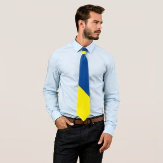 Ukranian Flag Neck Tie
