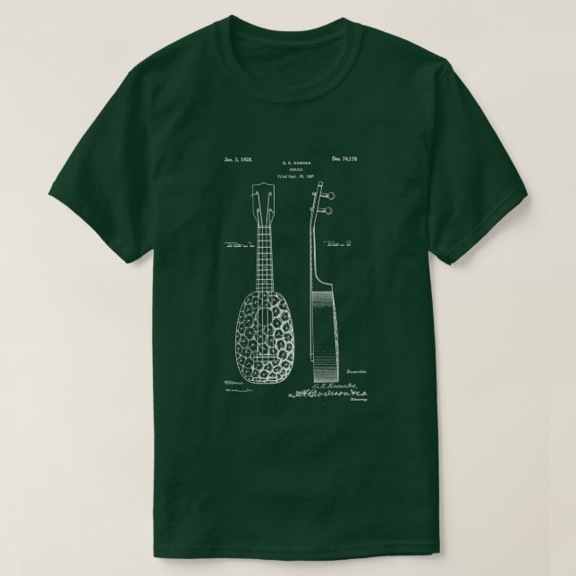 Ukulele 1 T-Shirt (Design Front)