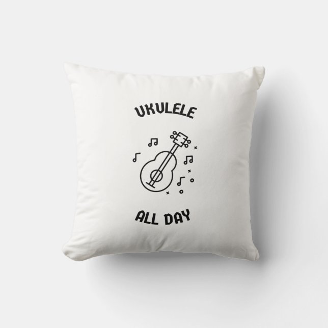 Ukulele all day cushion (Front)
