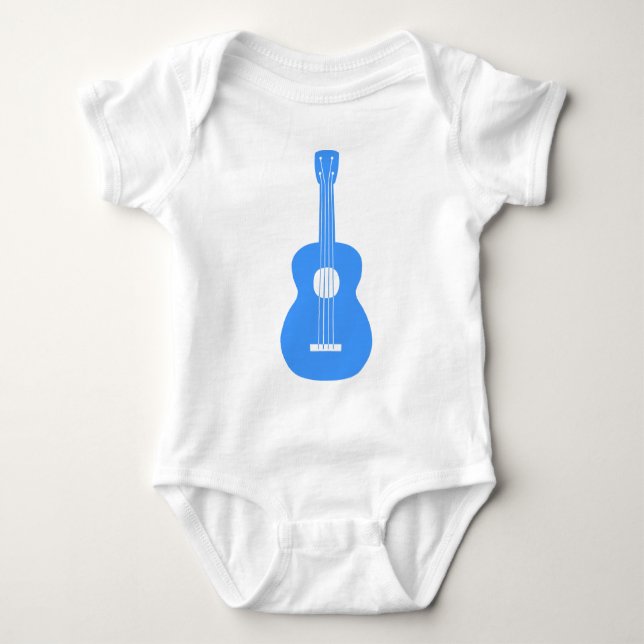 Ukulele - Baby Blue Bodysuit (Front)