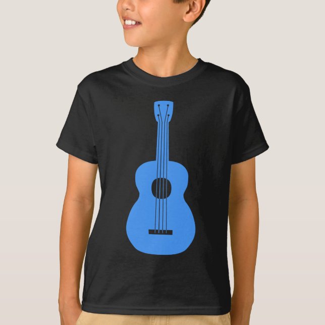 Ukulele - Baby Blue T-Shirt (Front)