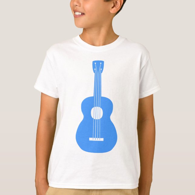 Ukulele - Baby Blue T-Shirt (Front)