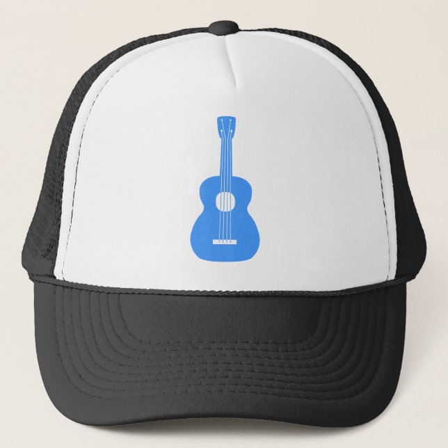Ukulele - Baby Blue Trucker Hat (Front)
