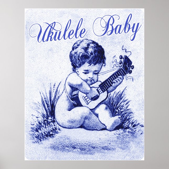 Ukulele Baby Poster (Front)