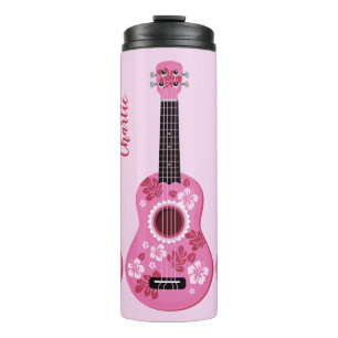 Ukulele custom name tumbler