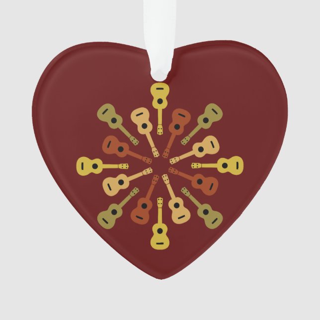 Ukulele custom ornament (Front)