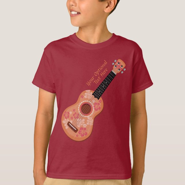 Ukulele custom text shirts & jackets (Front)