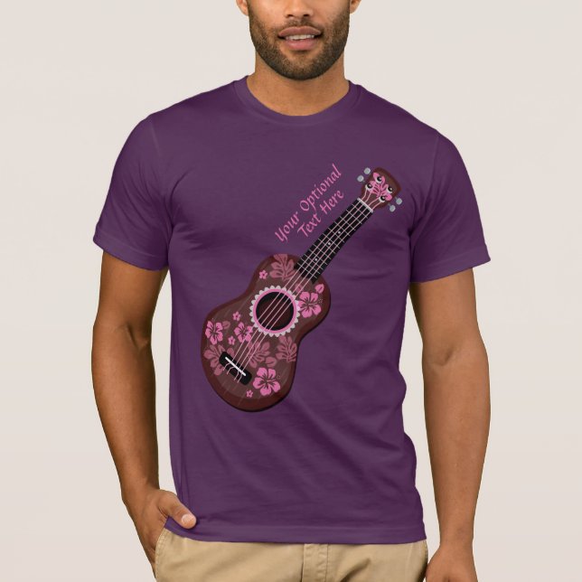 Ukulele custom text shirts & jackets (Front)
