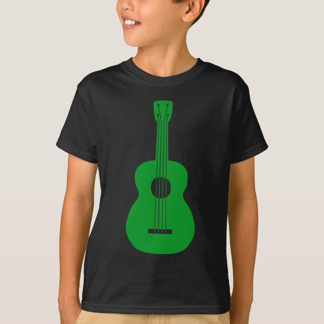 Ukulele - Grass Green T-Shirt (Front)