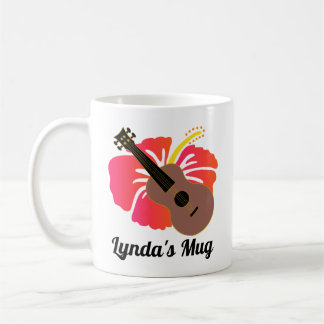 Ukulele Hawaiian Music Lover Gift Coffee Mug
