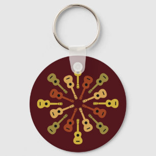 Ukulele key chain - choose style
