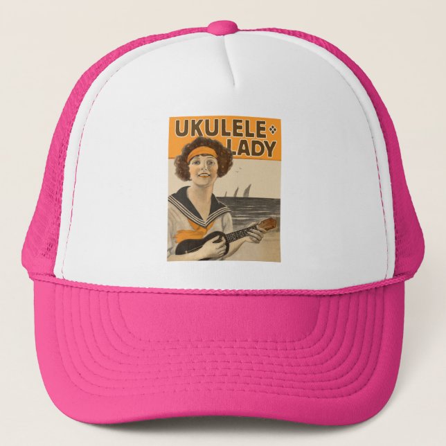 Ukulele Lady #2 Hat (Front)