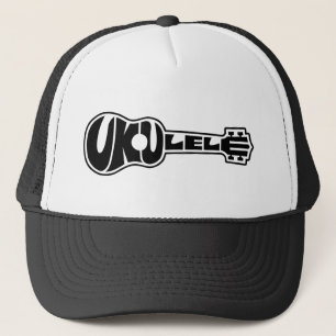 Ukulele Logo Trucker Hat