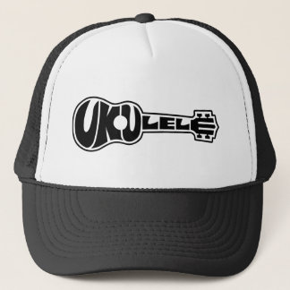 Ukulele Logo Trucker Hat