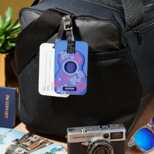 Ukulele Luggage Tag
