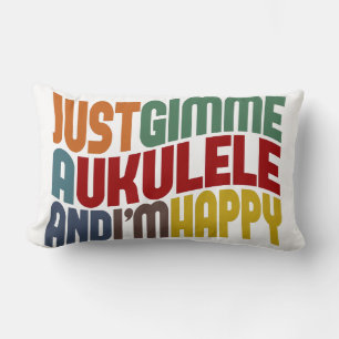 Ukulele Lumbar Cushion