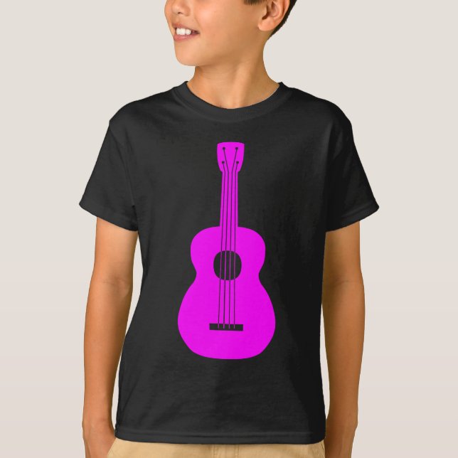 Ukulele - Magenta T-Shirt (Front)