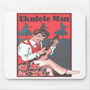 Ukulele Man Mousepad