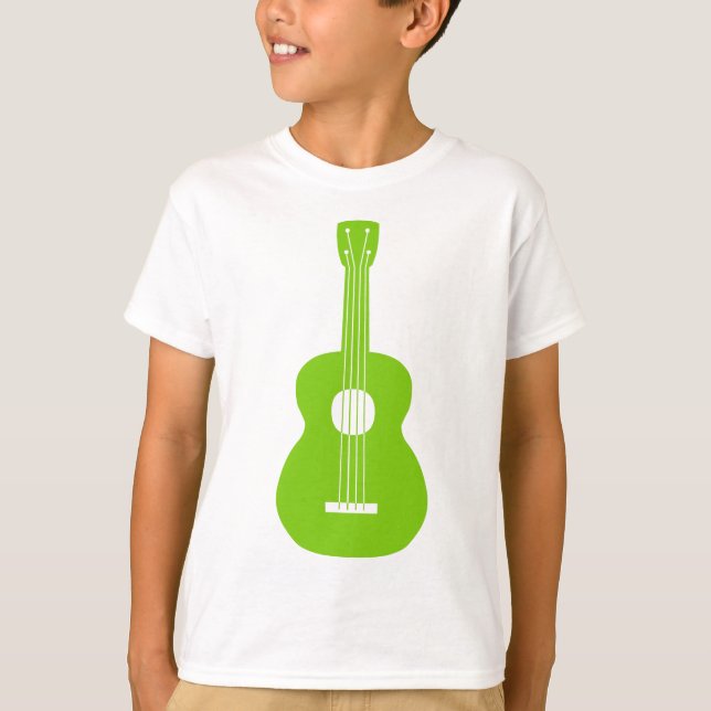 Ukulele - Martian Green T-Shirt (Front)