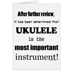 Ukulele Most Important Instrument
