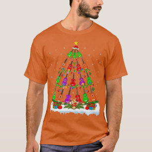 Ukulele Music Lover Xmas Lights Ukulele Christmas T-Shirt