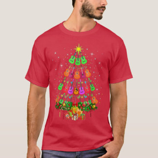 Ukulele Music Uke Mele Kalikimaka Christmas Tree S T-Shirt