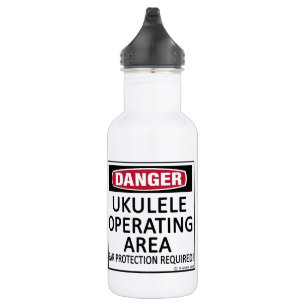 Ukulele Operating Area 532 Ml Water Bottle
