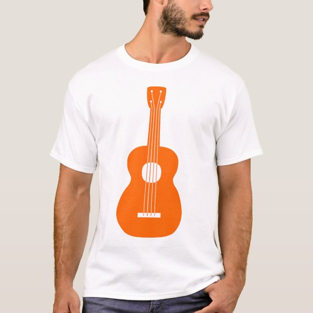 Ukulele - Orange T-Shirt (Front)