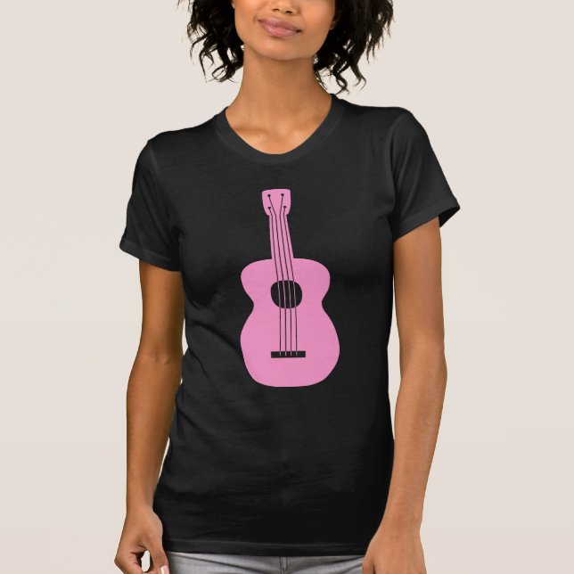 Ukulele - Pink T-Shirt (Front)