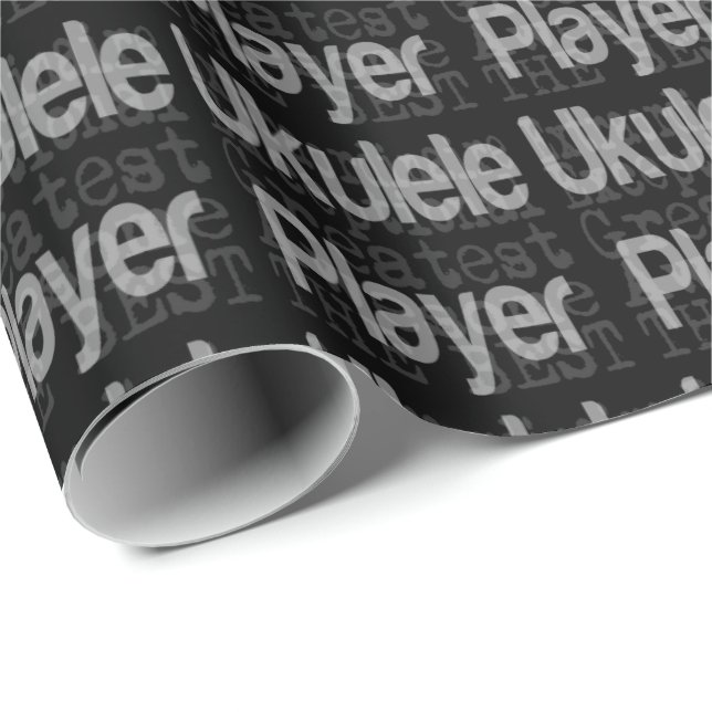 Ukulele Player Extraordinaire Wrapping Paper (Roll Corner)