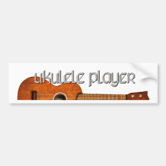 Ukulele Player Magazine Logo Bumper Sticker