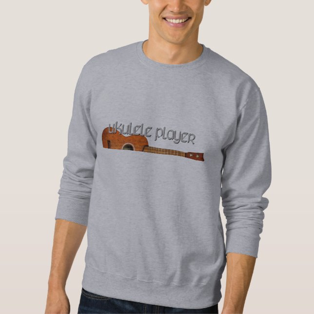 Ukulele Player Magazine Logo Sweatshirt (Front)