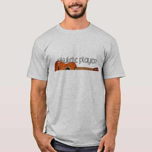 Ukulele Player Magazine Logo T-Shirt (Front)