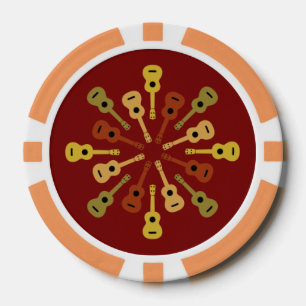 Ukulele poker chips