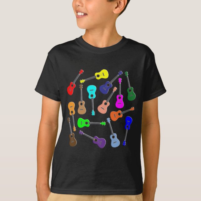 Ukulele Rainbow T-Shirt (Front)