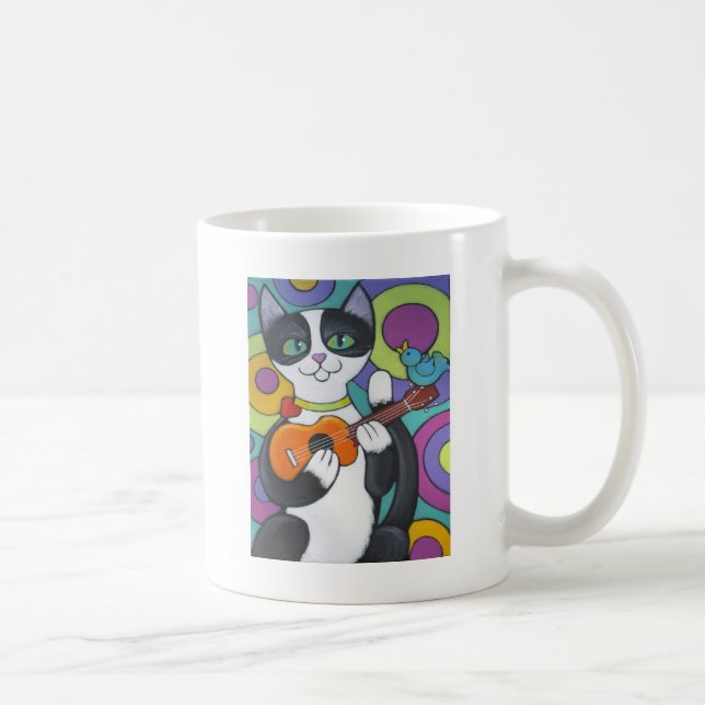 Ukulele Serenade Coffee Mug (Right)