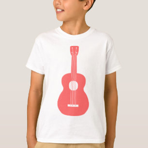 Ukulele - Tropical Pink T-Shirt