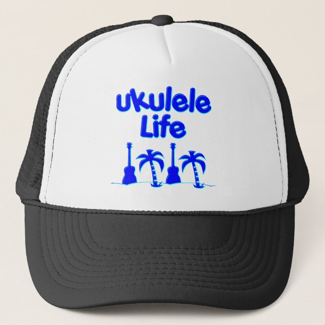 Ukulele Trucker Hat (Front)