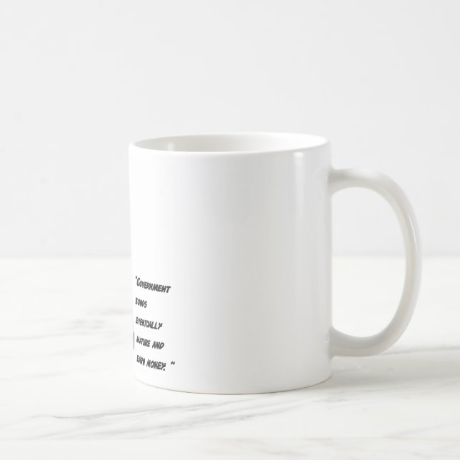 Ukuleles and bonds coffee mug (Right)