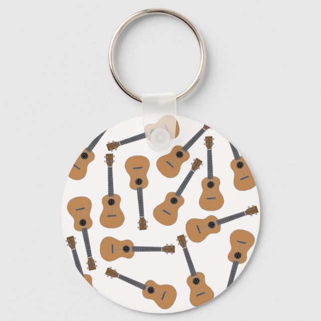 Ukuleles Uke Key Ring (Front)