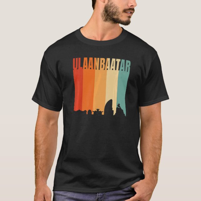 Ulaanbaatar Skyline T-Shirt (Front)