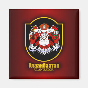 Ulan Bator Emblem Magnet