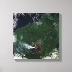 Ulawun Volcano of New Britain Summit Canvas Print