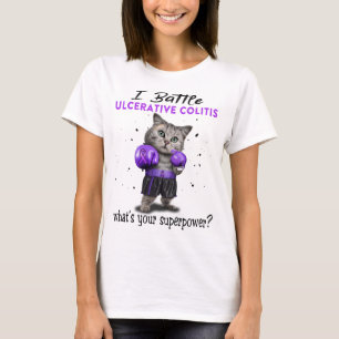 Ulcerative Colitis Awareness Ribbon Support Gifts T-Shirt