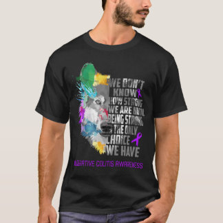 Ulcerative Colitis Awareness Ribbon Support Gifts T-Shirt