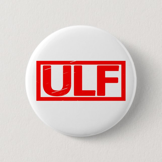 Ulf Stamp 6 Cm Round Badge (Front)