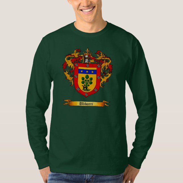Ulibarri Coat of Arms T-Shirt (Front)
